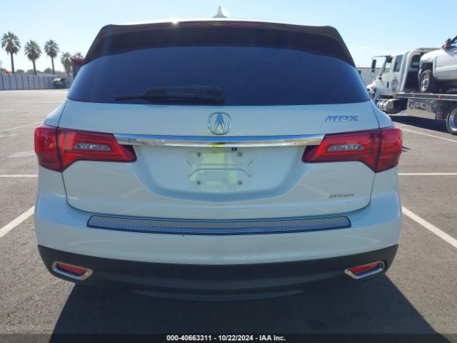 5FRYD4H66FB032919 Acura Mdx Technology Pkg W/entertainment Pkg