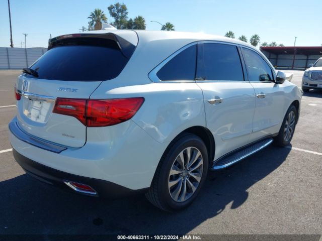 5FRYD4H66FB032919 Acura Mdx Technology Pkg W/entertainment Pkg