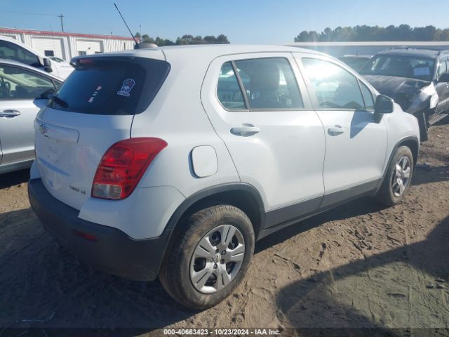 KL7CJKSB4FB207389 Chevrolet Trax 1ls