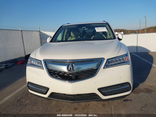 5FRYD4H87EB025123 Acura Mdx Advance Pkg W/entertainment Pkg