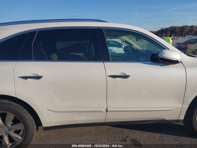 5FRYD4H87EB025123 Acura Mdx Advance Pkg W/entertainment Pkg