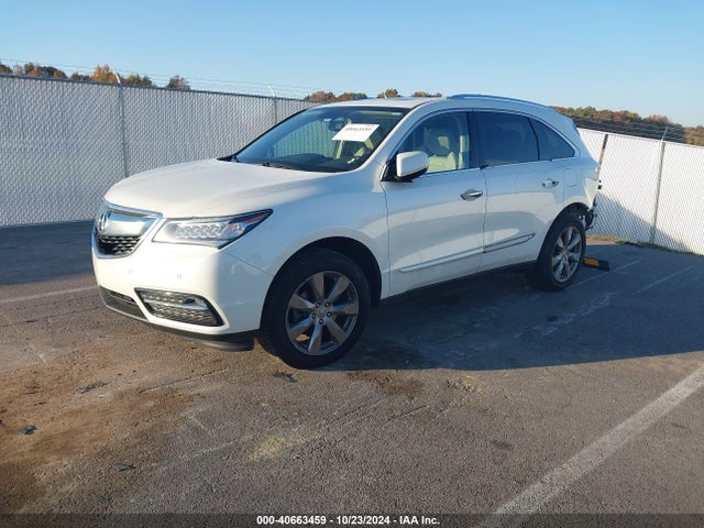 5FRYD4H87EB025123 Acura Mdx Advance Pkg W/entertainment Pkg
