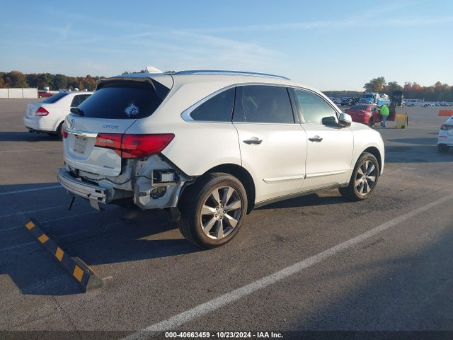 5FRYD4H87EB025123 Acura Mdx Advance Pkg W/entertainment Pkg