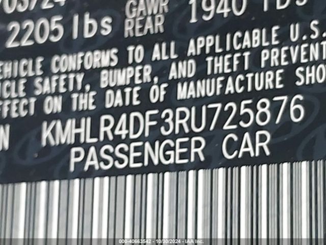 KMHLR4DF3RU725876 Hyundai Elantra N Line