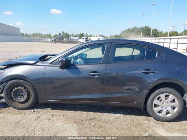 JM1BM1T71G1299644 Mazda Mazda3 I Sport