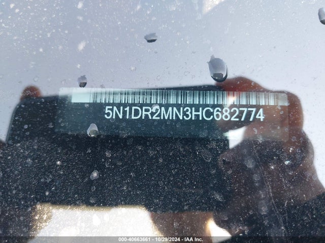 Nissan Pathfinder S 2017 5N1DR2MN3HC682774 Image 9