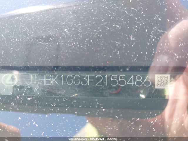 JTHBK1GG3F2155486 Lexus ES 350