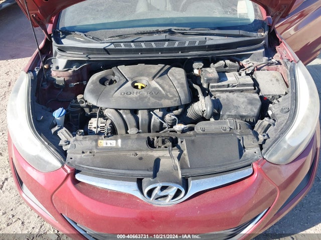 Hyundai ELANTRA SE 2016 5NPDH4AEXGH703792 Image 10