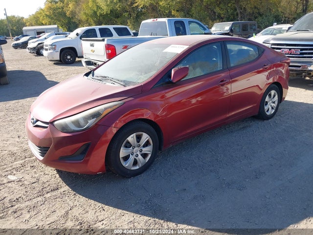 Hyundai ELANTRA SE 2016 5NPDH4AEXGH703792 Image 2