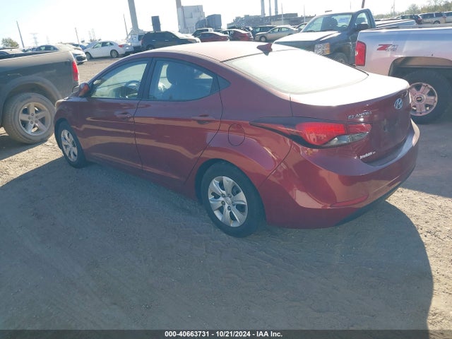 Hyundai ELANTRA SE 2016 5NPDH4AEXGH703792 Image 3