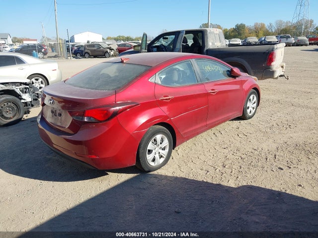 Hyundai ELANTRA SE 2016 5NPDH4AEXGH703792 Image 4