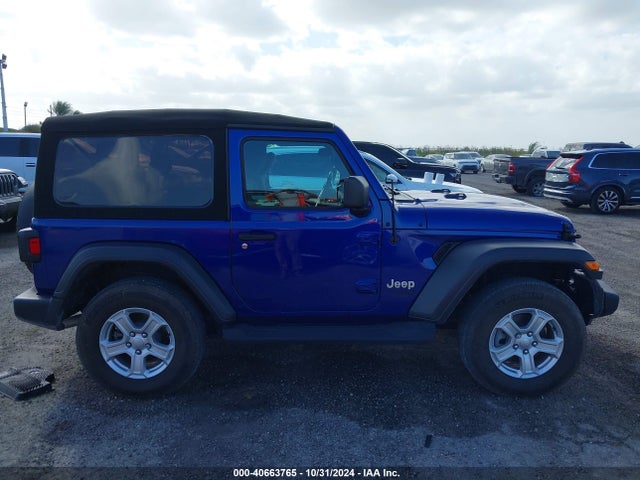 1C4GJXAG7KW532443 Jeep Wrangler Sport S 4x4