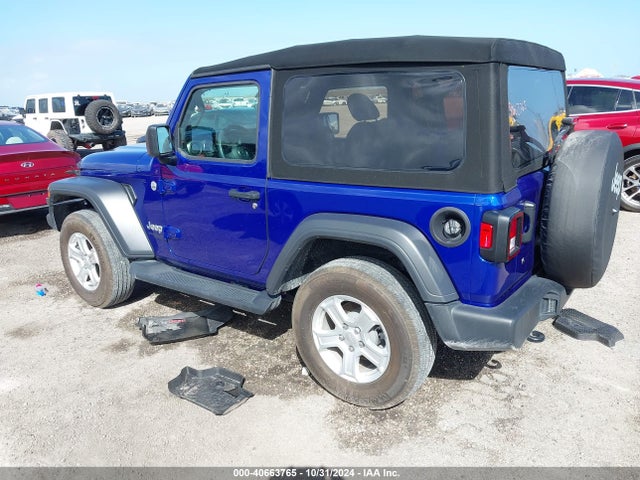 1C4GJXAG7KW532443 Jeep Wrangler Sport S 4x4