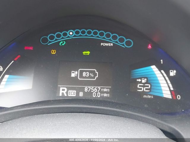 1N4AZ0CP9EC334297 Nissan LEAF SV