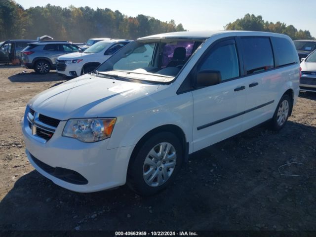 2C4RDGBG8GR125990 Dodge Grand Caravan American Value Pkg