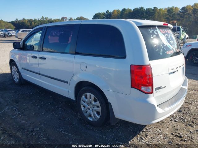 2C4RDGBG8GR125990 Dodge Grand Caravan American Value Pkg