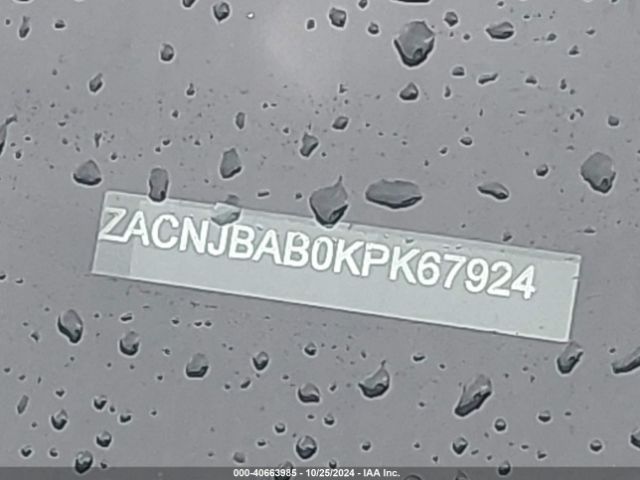 ZACNJBAB0KPK67924 Jeep Renegade Sport 4x4