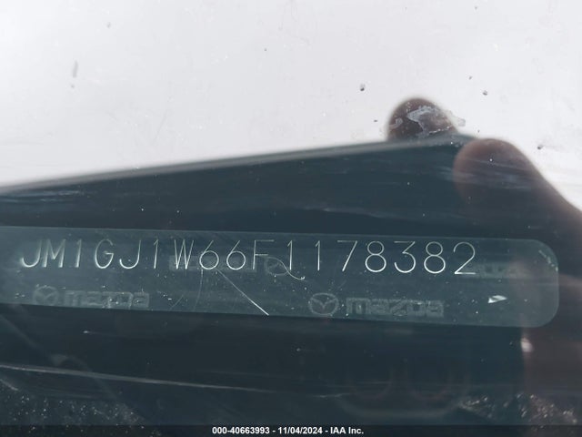 JM1GJ1W66F1178382 Mazda Mazda6 I Grand Touring