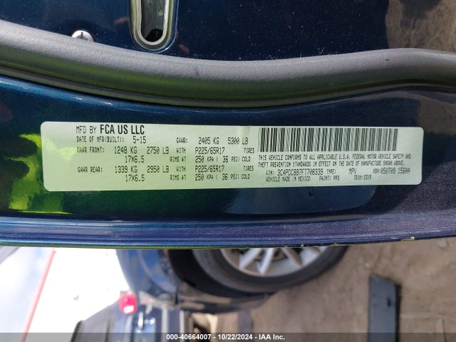 Dodge Journey Sxt 2015 3C4PDCBB7FT708339 Image 9