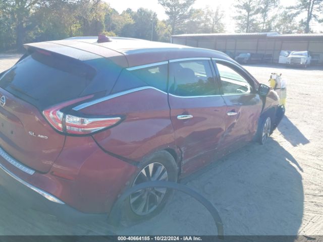 5N1AZ2MH8JN185372 Nissan MURANO SL