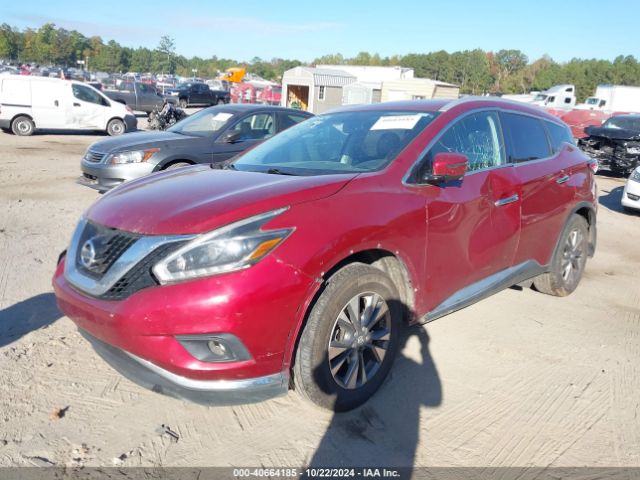 5N1AZ2MH8JN185372 Nissan MURANO SL