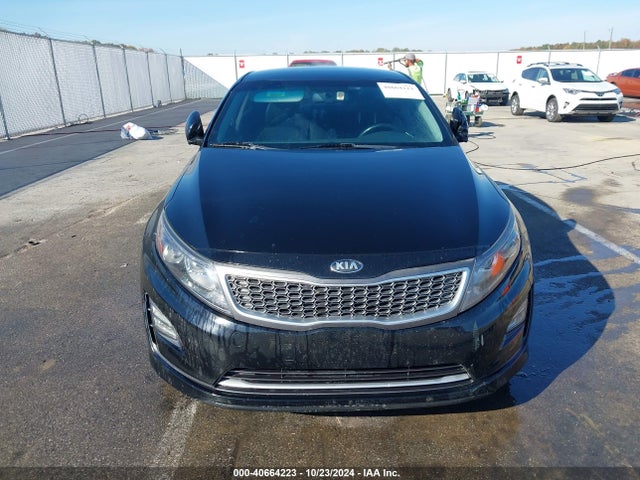 KNAGN4AD6G5093075 KIA Optima Hybrid Ex