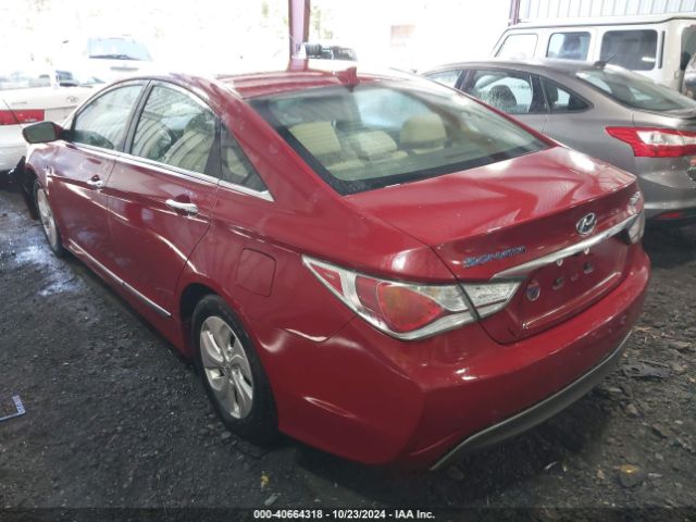 KMHEC4A43FA119052 Hyundai SONATA HYBRID