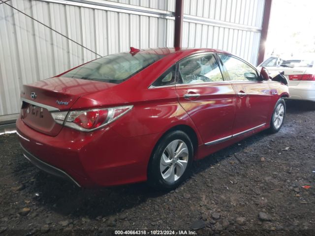 KMHEC4A43FA119052 Hyundai SONATA HYBRID