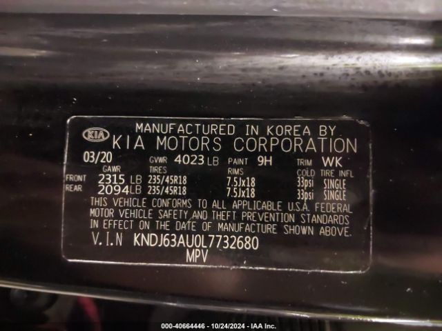 KNDJ63AU0L7732680 KIA Soul Gt-line