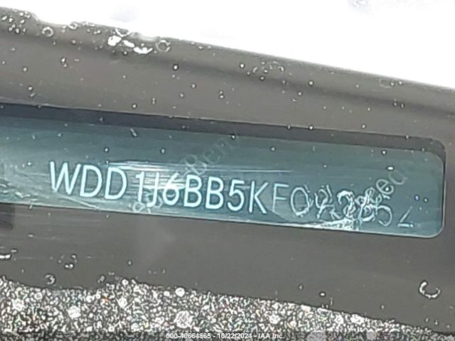 WDD1J6BB5KF092652 Mercedes-Benz Amg E 53 4matic