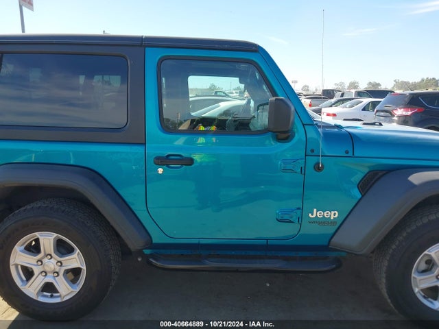 1C4GJXAGXKW627028 Jeep Wrangler Sport S 4x4