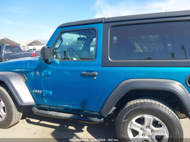 1C4GJXAGXKW627028 Jeep Wrangler Sport S 4x4