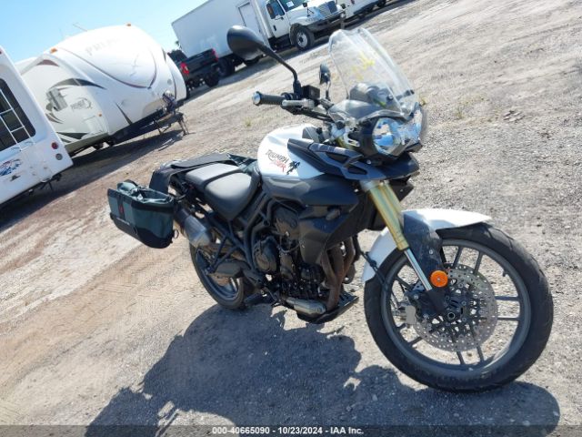 2012 TRIUMPH MOTORCYCLE TIGER SMTE05BF7CJ499609