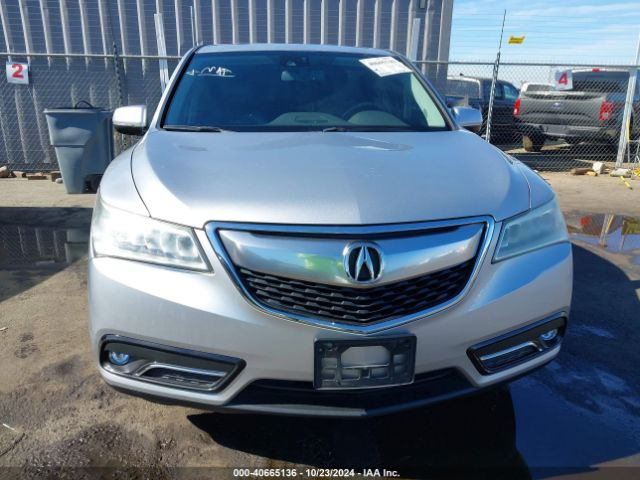 5FRYD4H65FB002262 Acura Mdx Technology Pkg W/entertainment Pkg