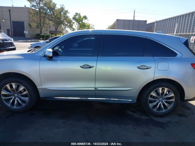 5FRYD4H65FB002262 Acura Mdx Technology Pkg W/entertainment Pkg