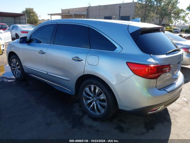 5FRYD4H65FB002262 Acura Mdx Technology Pkg W/entertainment Pkg