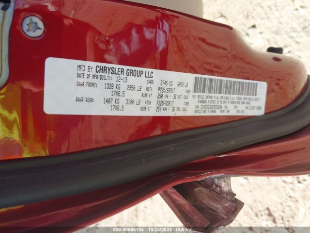 2C4RDGCG6ER253284 Dodge Grand Caravan Sxt