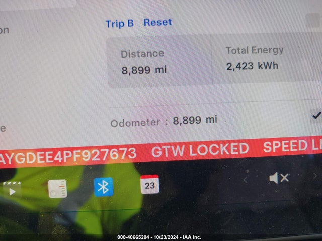 2023 TESLA MODEL Y 7SAYGDEE4PF927673 Photo 6