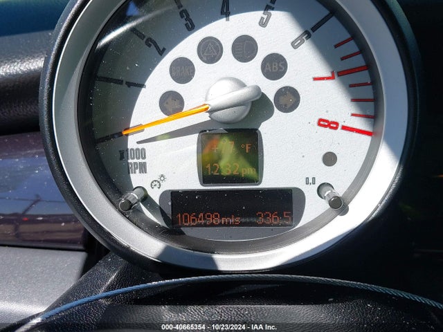 2010 MINI COOPER S WMWMF7C57ATZ74152 Photo 6