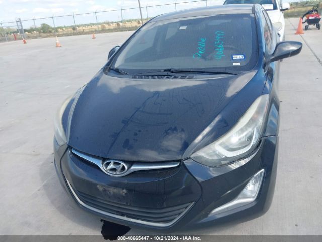 KMHDH4AE7GU583838 Hyundai ELANTRA SE