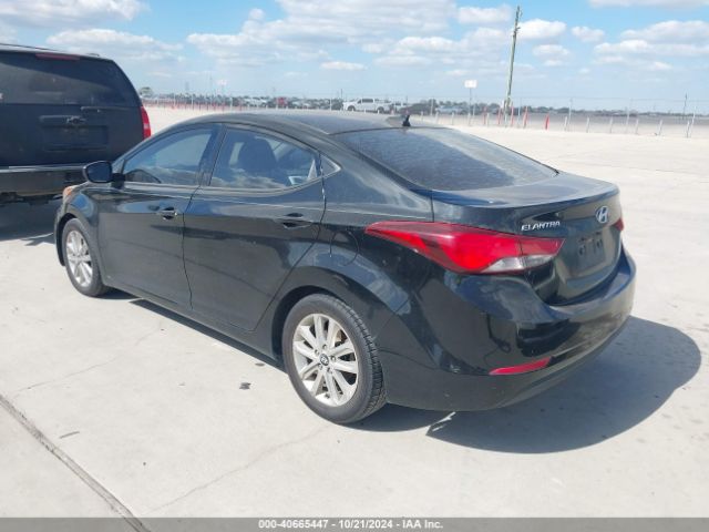 KMHDH4AE7GU583838 Hyundai ELANTRA SE