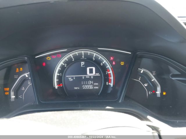 2HGFC4B08JH303032 Honda Civic Lx-p