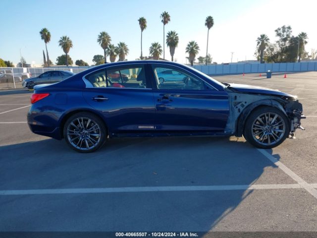 JN1FV7AP1GM421067 Infiniti Q50 3.0t Red Sport 400