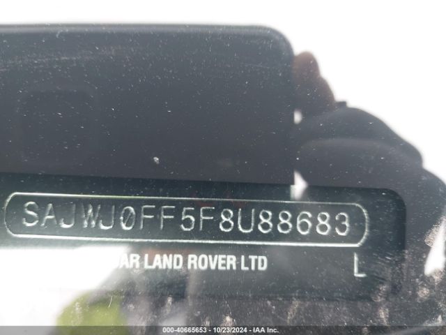 SAJWJ0FF5F8U88683 Jaguar Xf 3.0 Portfolio/3.0 Sport