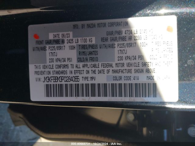 JM3KFBBM3P0284065 Mazda Cx-5 2.5 S Select