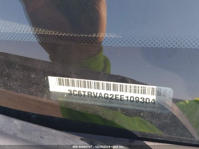3C6TRVAG2EE109304 RAM Promaster 1500 Low Roof