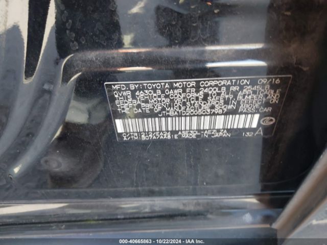 JTHBA1D20G5037987 Lexus IS 200T