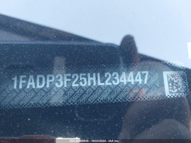 1FADP3F25HL234447 Ford FOCUS SE