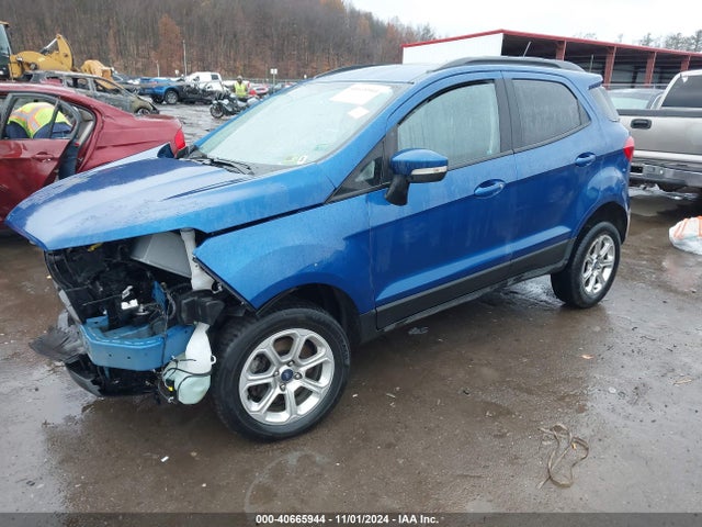 MAJ6S3GL8KC266962 Ford Ecosport Se