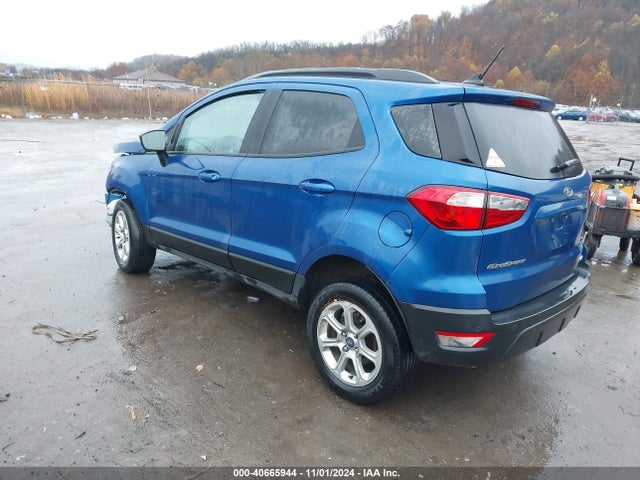 MAJ6S3GL8KC266962 Ford Ecosport Se